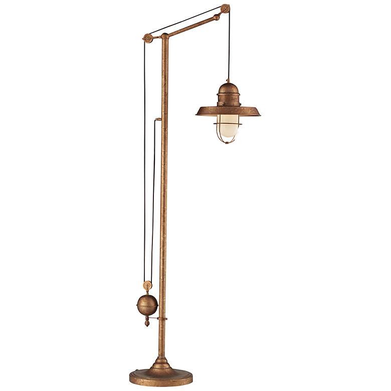 Image 1 Farmhouse Bellwether Copper Floor Lamp