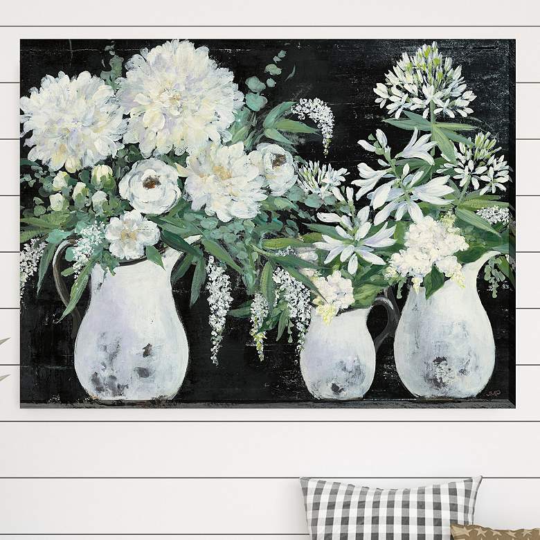 Image 1 Farmhouse Fresh 40" Wide Rectangular Outdoor Canvas Wall Art