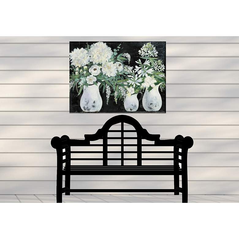 Image 3 Farmhouse Fresh 40" Wide Rectangular Outdoor Canvas Wall Art more views