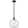 Farmhouse Rope 10"W Bronze Stem Mini Pendant w/ Clear and White Rope S