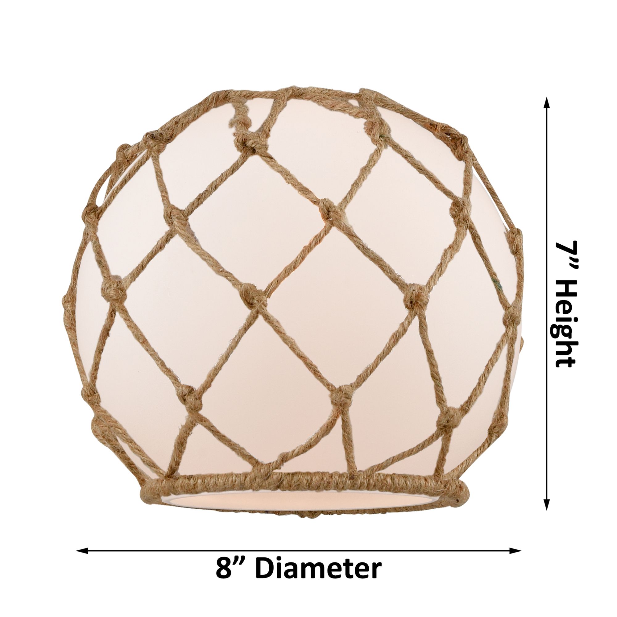 Image 3 Farmhouse Rope 16"W 2 Light Chrome Bath Light w/ Clear and White Rope  more views
