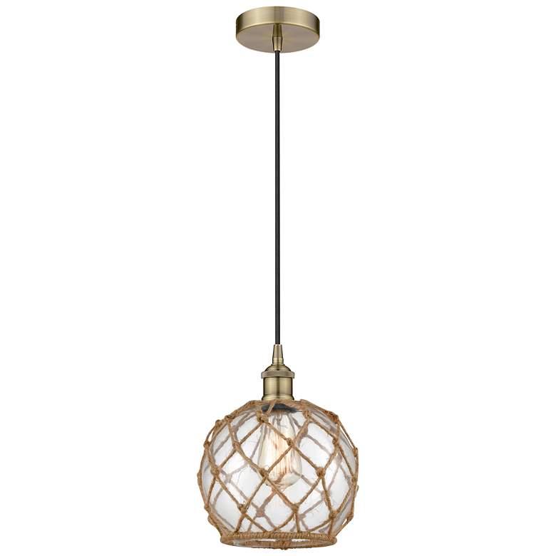Mini Rope Pendant Farmhouse Rope 8