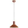 1_Faroe 13" LED Pendant in Coffee/Black