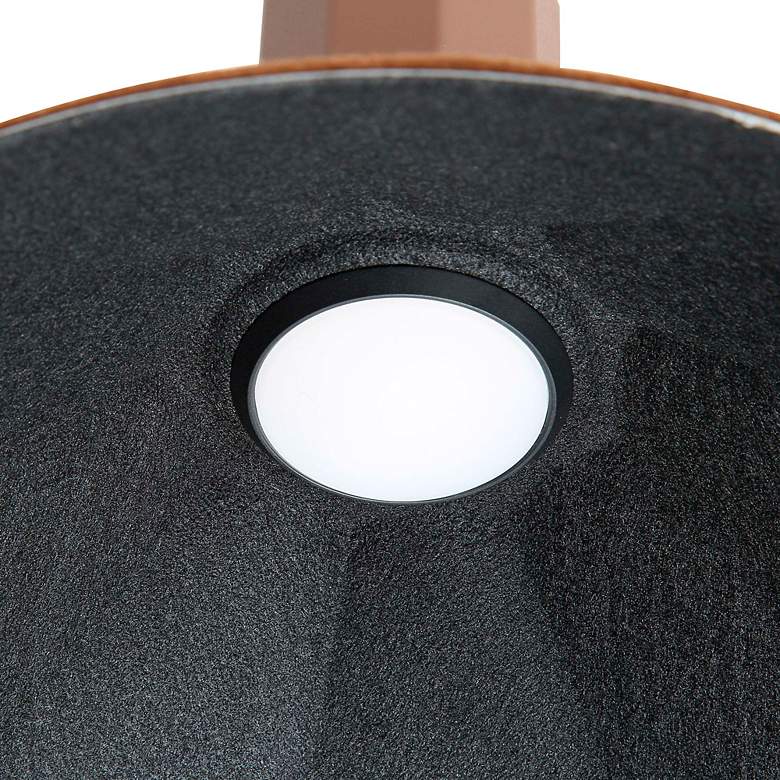 Image 6 Faroe 13" LED Pendant in Coffee/Black more views