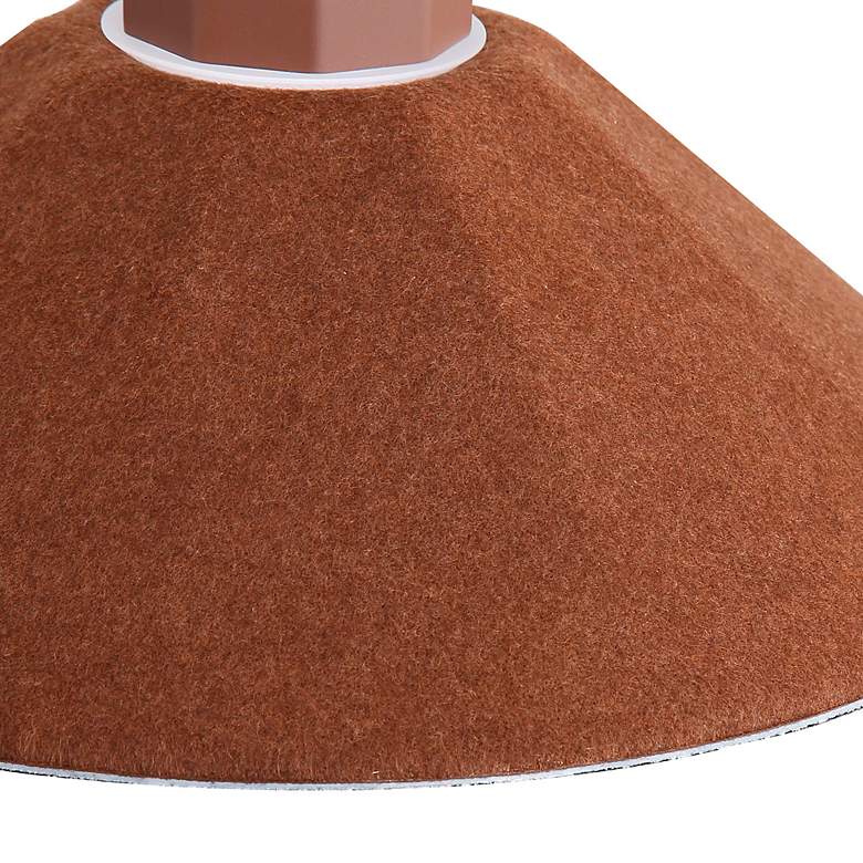 Image 7 Faroe 13" LED Pendant in Coffee/Black more views
