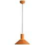 1_Faroe 13" LED Pendant in Earth Yellow/Grey