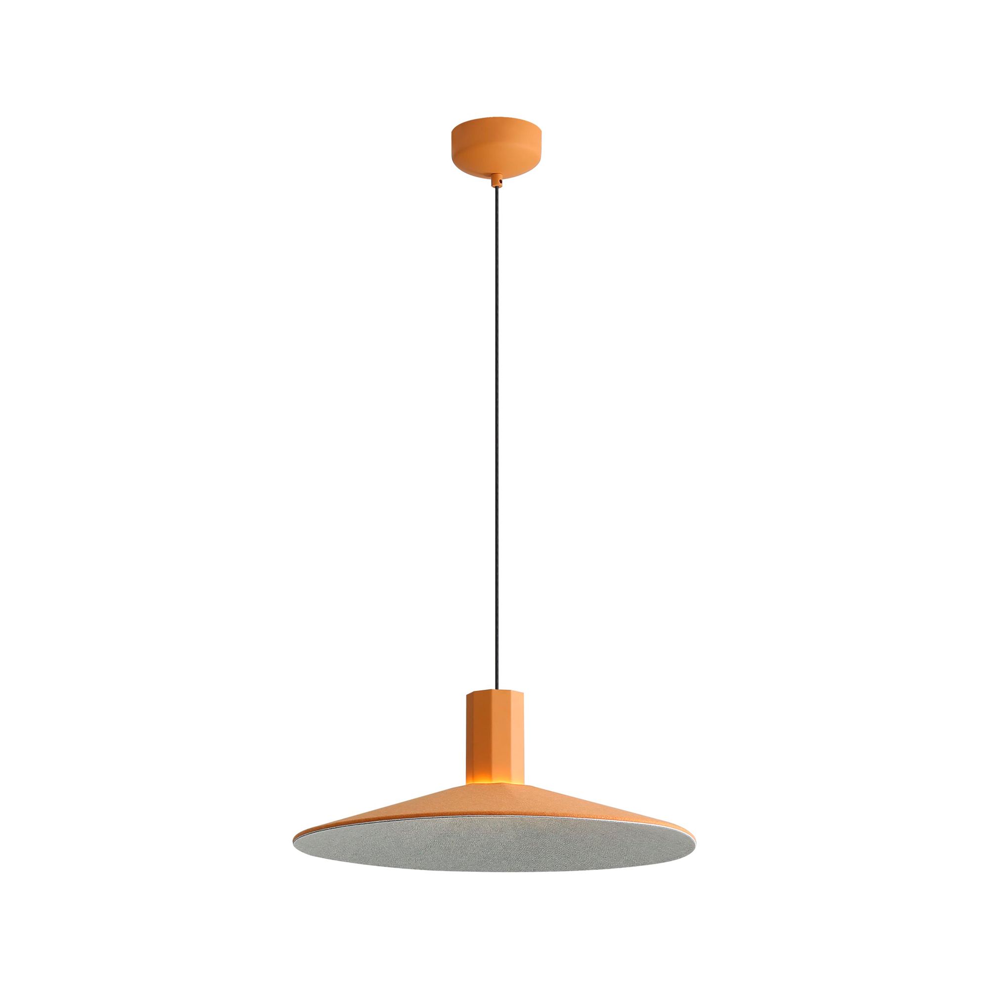 Image 3 Faroe 20" LED Pendant in Earth Yellow/Grey more views