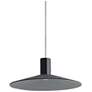 1_Faroe 20" LED Pendant in Flecked Black/Grey