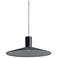 Faroe 20" LED Pendant in Flecked Black/Grey