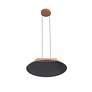 3_Faroe 21" LED Pendant in Coffee/Black more views