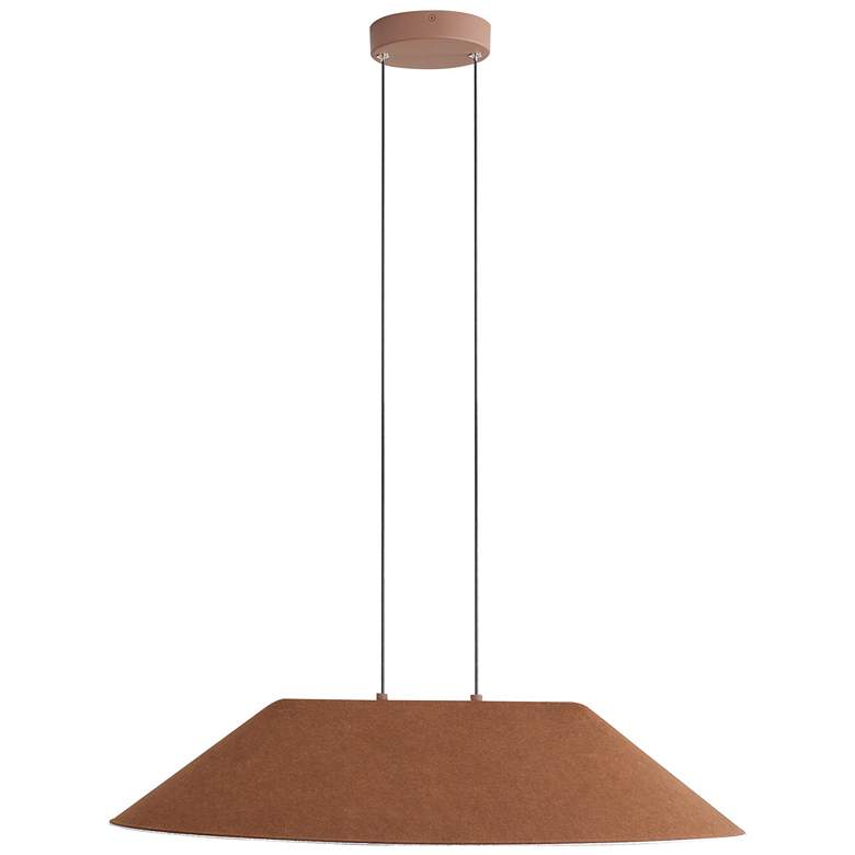 Image 1 Faroe 30" LED Pendant in Coffee/Black