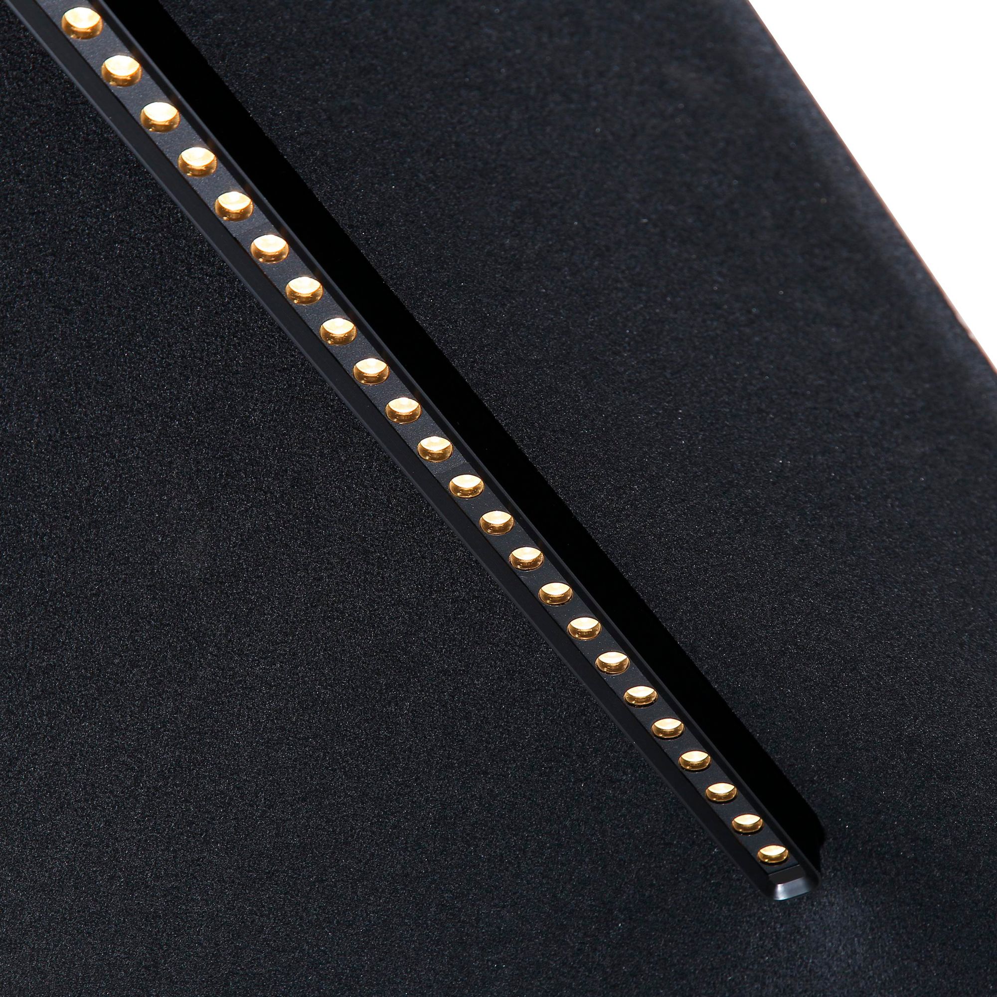 Faroe 43" LED Linear Pendant in Coffee/Black