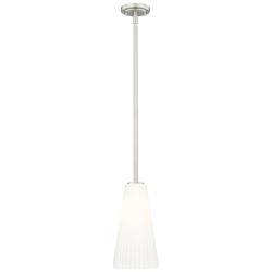 Farrell by Z-Lite Brushed Nickel 7.25 inch 1 Light Pendant
