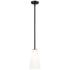 Farrell by Z-Lite Matte Black 6 inch 1 Light Pendant