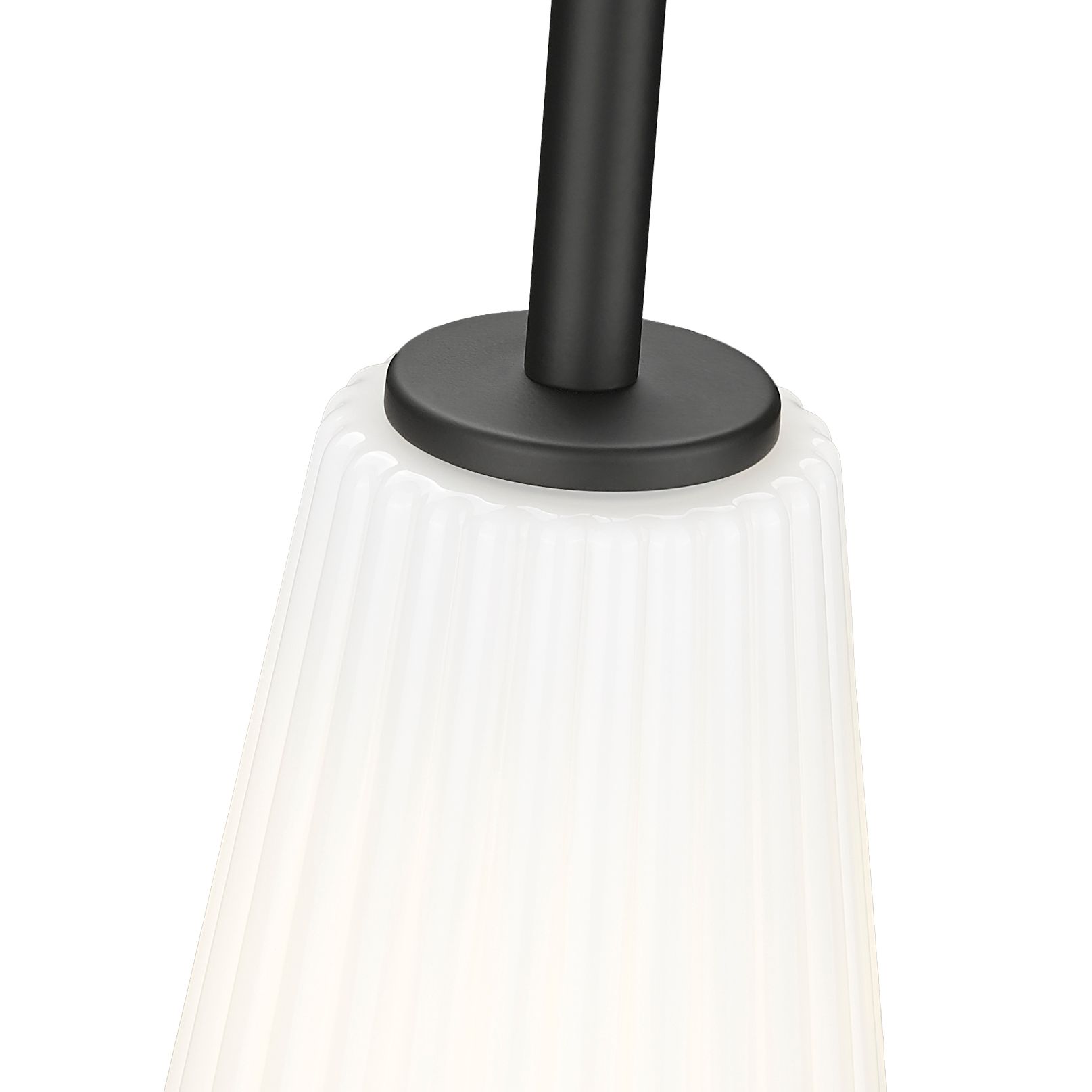Image 2 Farrell by Z-Lite Matte Black 6 inch 1 Light Pendant more views