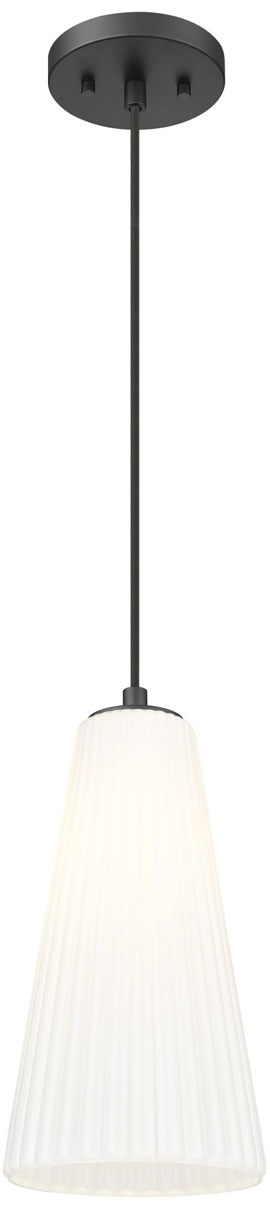 Image 4 Farrell by Z-Lite Matte Black 7.25 inch 1 Light Pendant more views