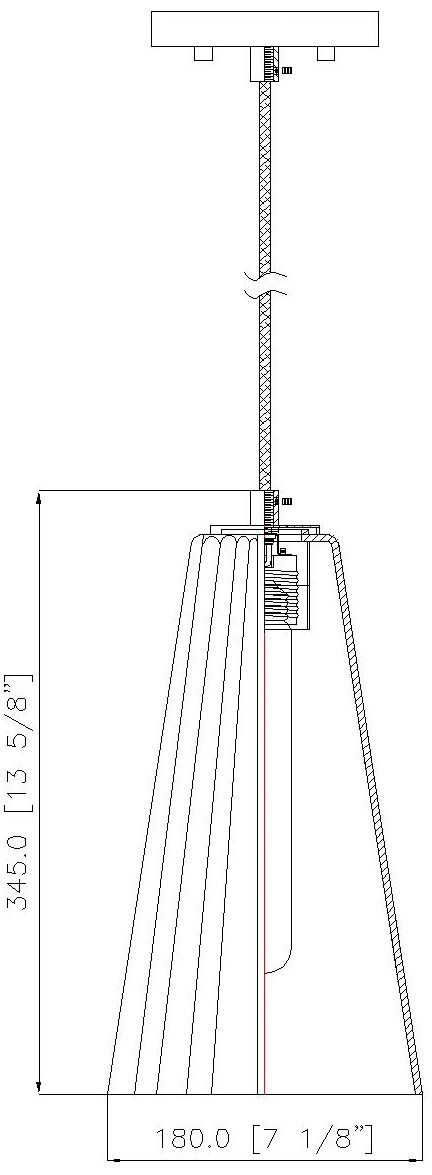 Farrell by Z-Lite Matte Black 7.25 inch 1 Light Pendant