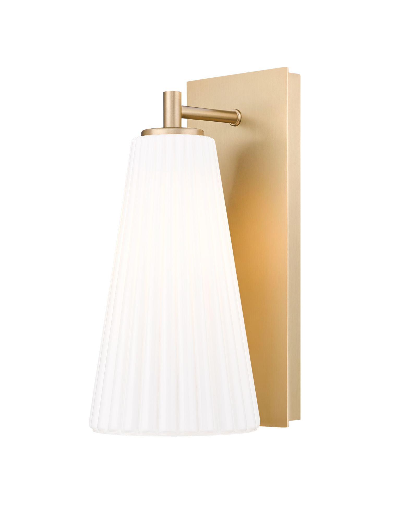 Image 2 Farrell by Z-Lite Modern Gold 6 inch 1 Light Wall Sconce more views