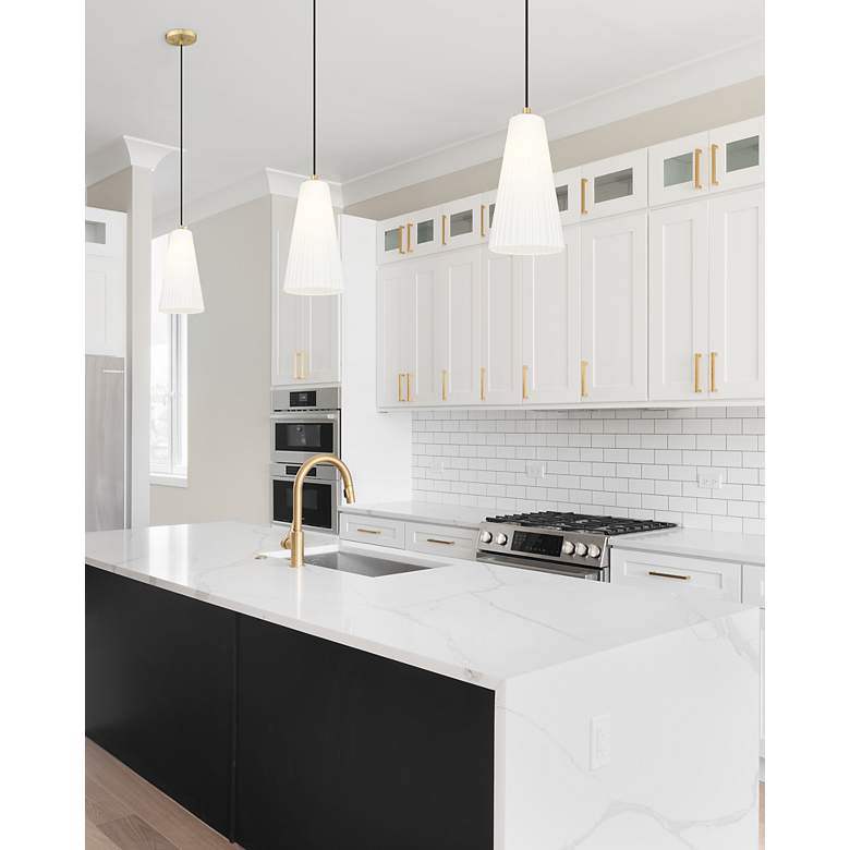 Image 3 Farrell by Z-Lite Modern Gold 7.25 inch 1 Light Pendant more views