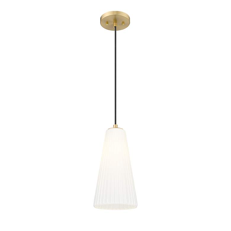 Image 4 Farrell by Z-Lite Modern Gold 7.25 inch 1 Light Pendant more views