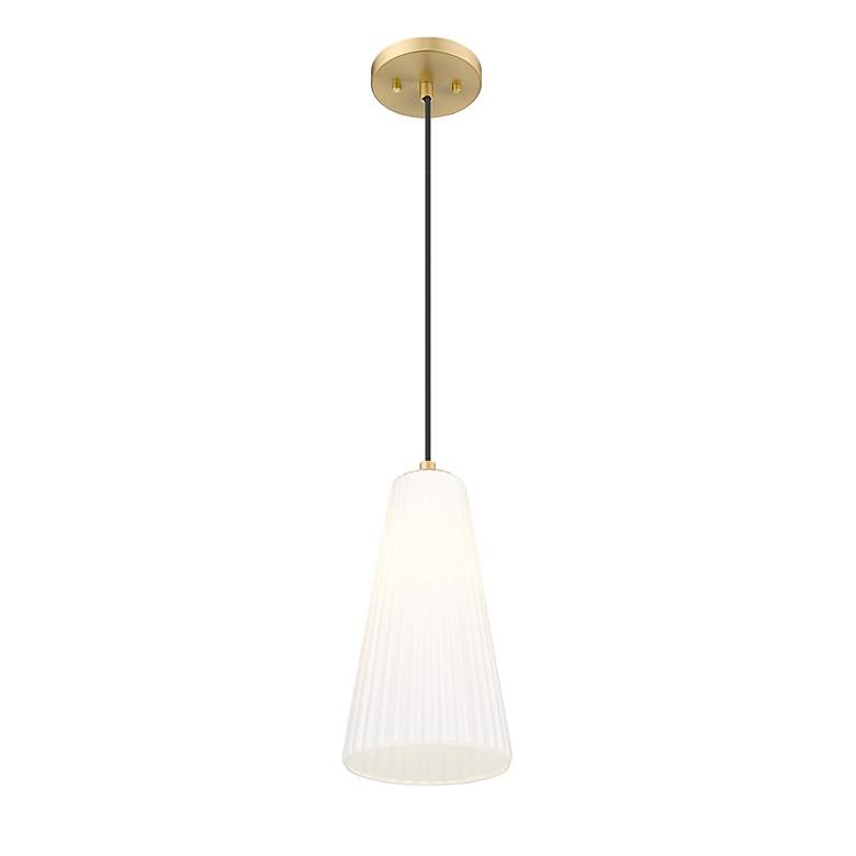 Image 5 Farrell by Z-Lite Modern Gold 7.25 inch 1 Light Pendant more views