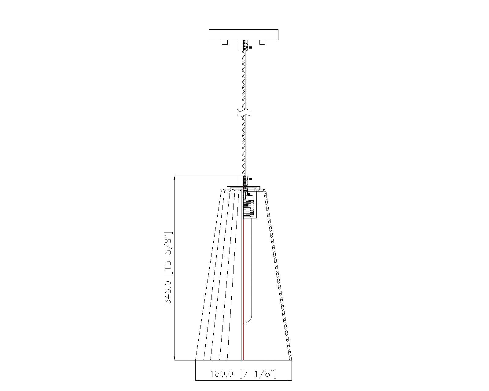 Farrell by Z-Lite Modern Gold 7.25 inch 1 Light Pendant