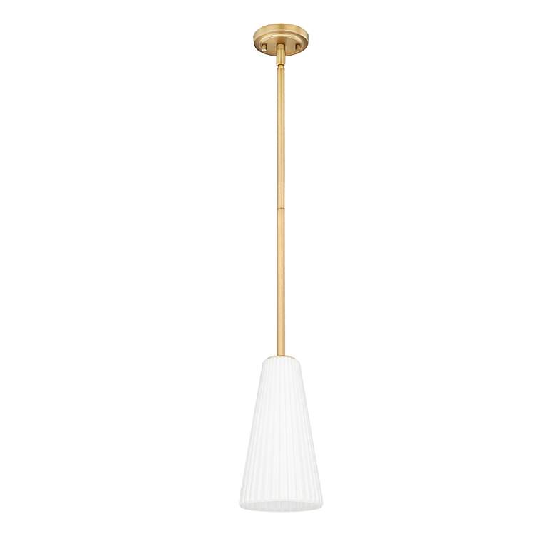 Image 7 Farrell by Z-Lite Modern Gold 7.25 inch 1 Light Pendant more views
