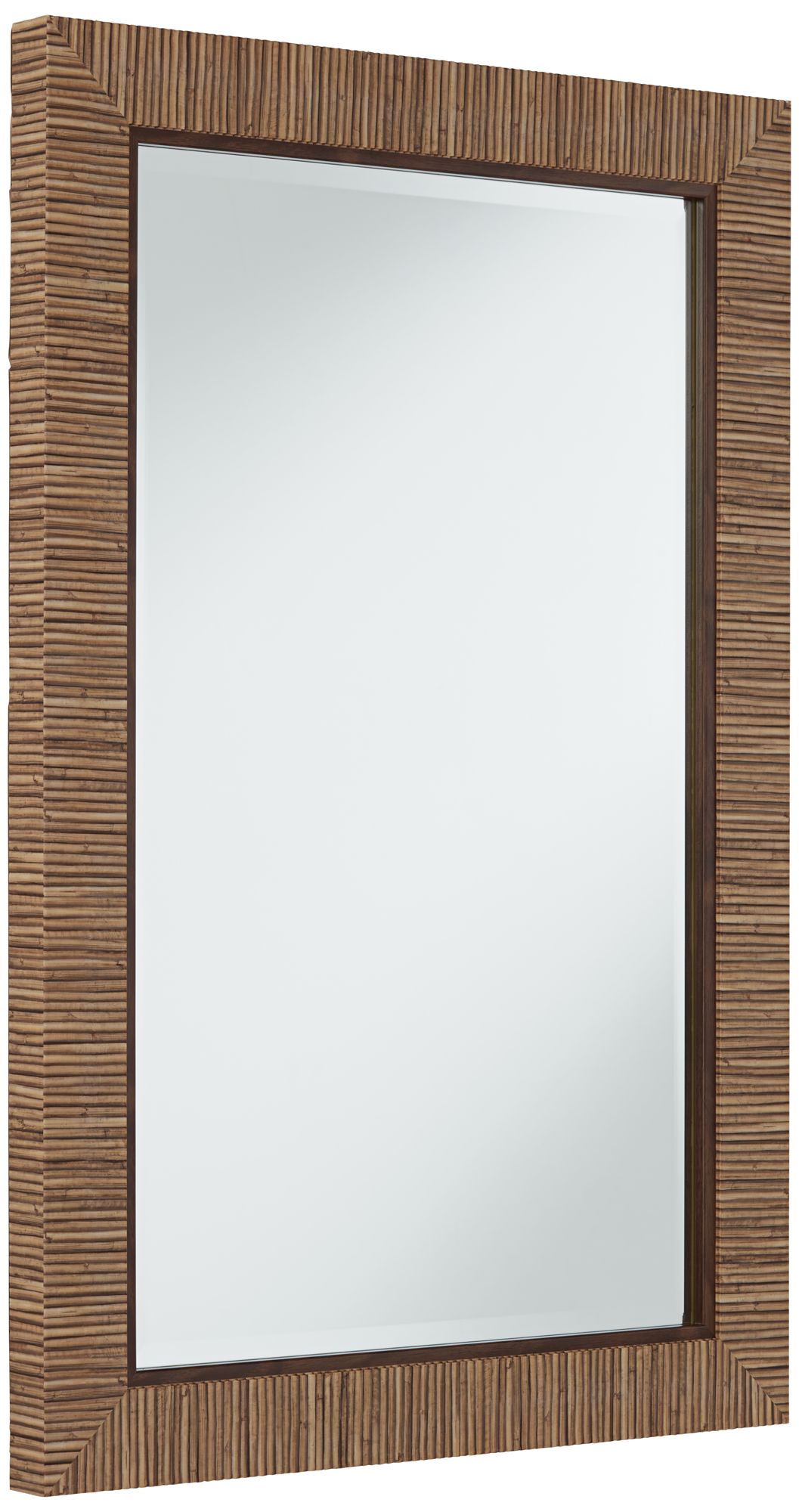 Farria 24" x 36" Matte Natural Rectangular Wall Mirror
