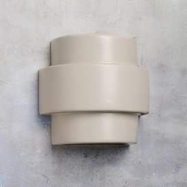 Image1 of Fasciato 10" High Matte Navajo LED Outdoor Wall Light