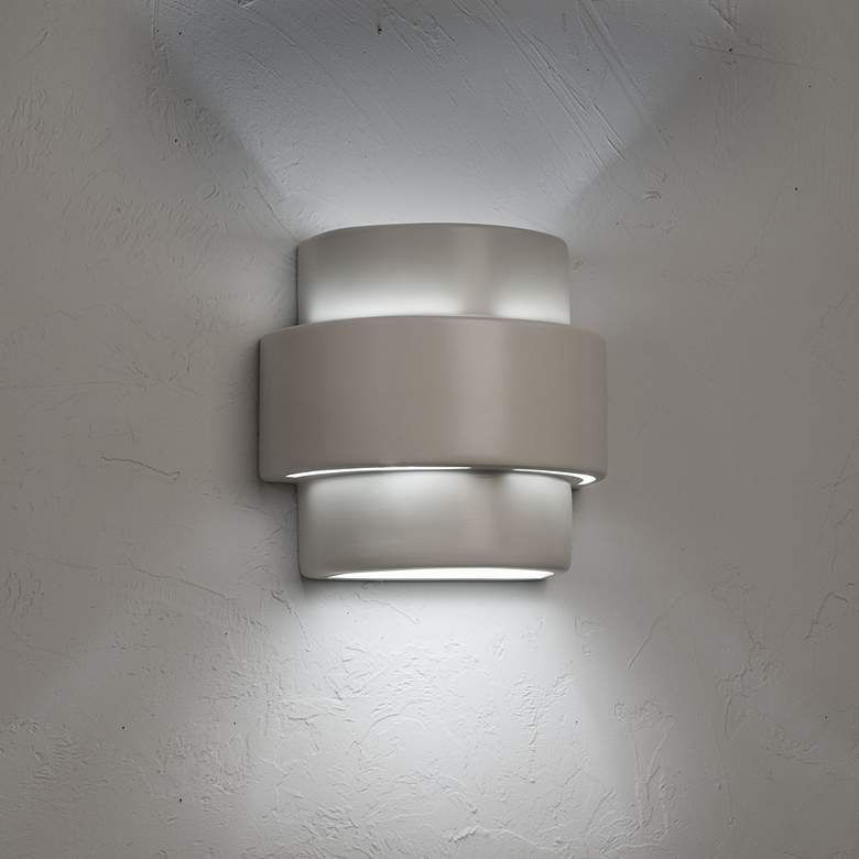 Image 3 Fasciato 10 inch High Matte Navajo LED Outdoor Wall Light more views