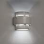 Thumbnail3 of Fasciato 10" High Matte Navajo LED Outdoor Wall Light more views