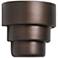 Fasciato 10" High Rubbed Bronze LED Outdoor Wall Light
