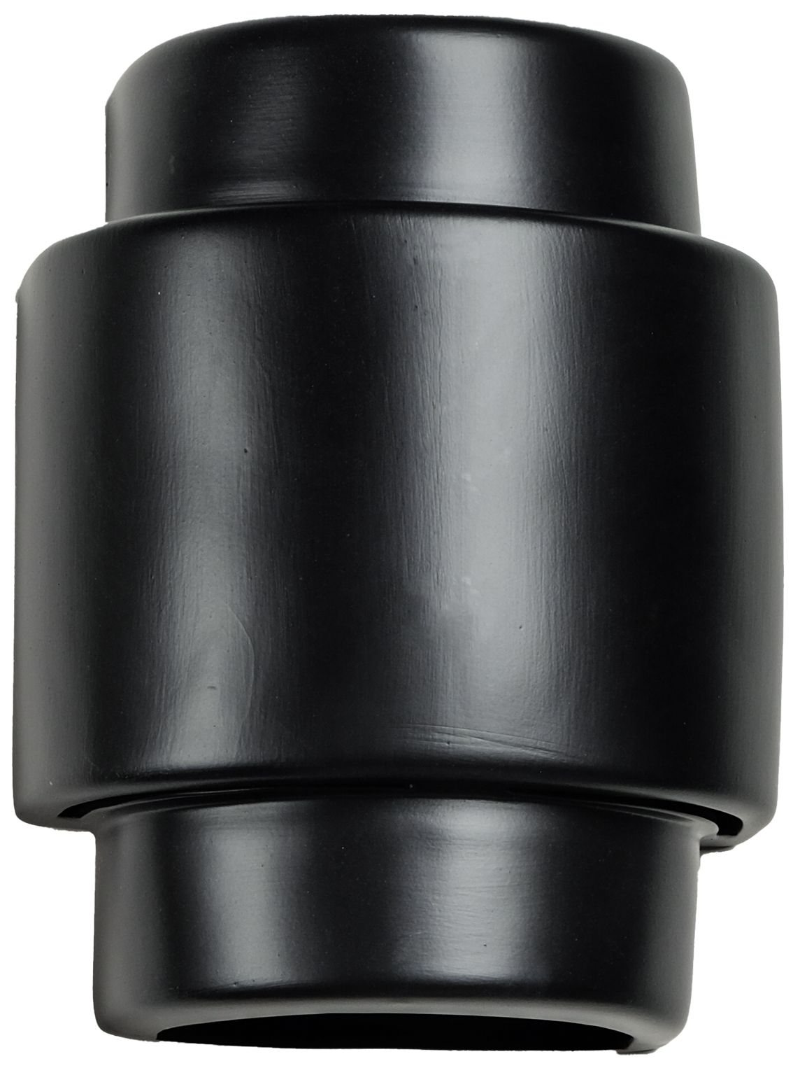 Fasciato-13.5-inch-high-ceramic-black-up/down-LED-outdoor-wall-light