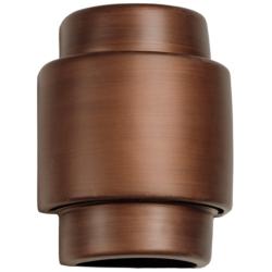 Fasciato-13.5-inch-high-ceramic-copper-up/down-LED-outdoor-wall-light