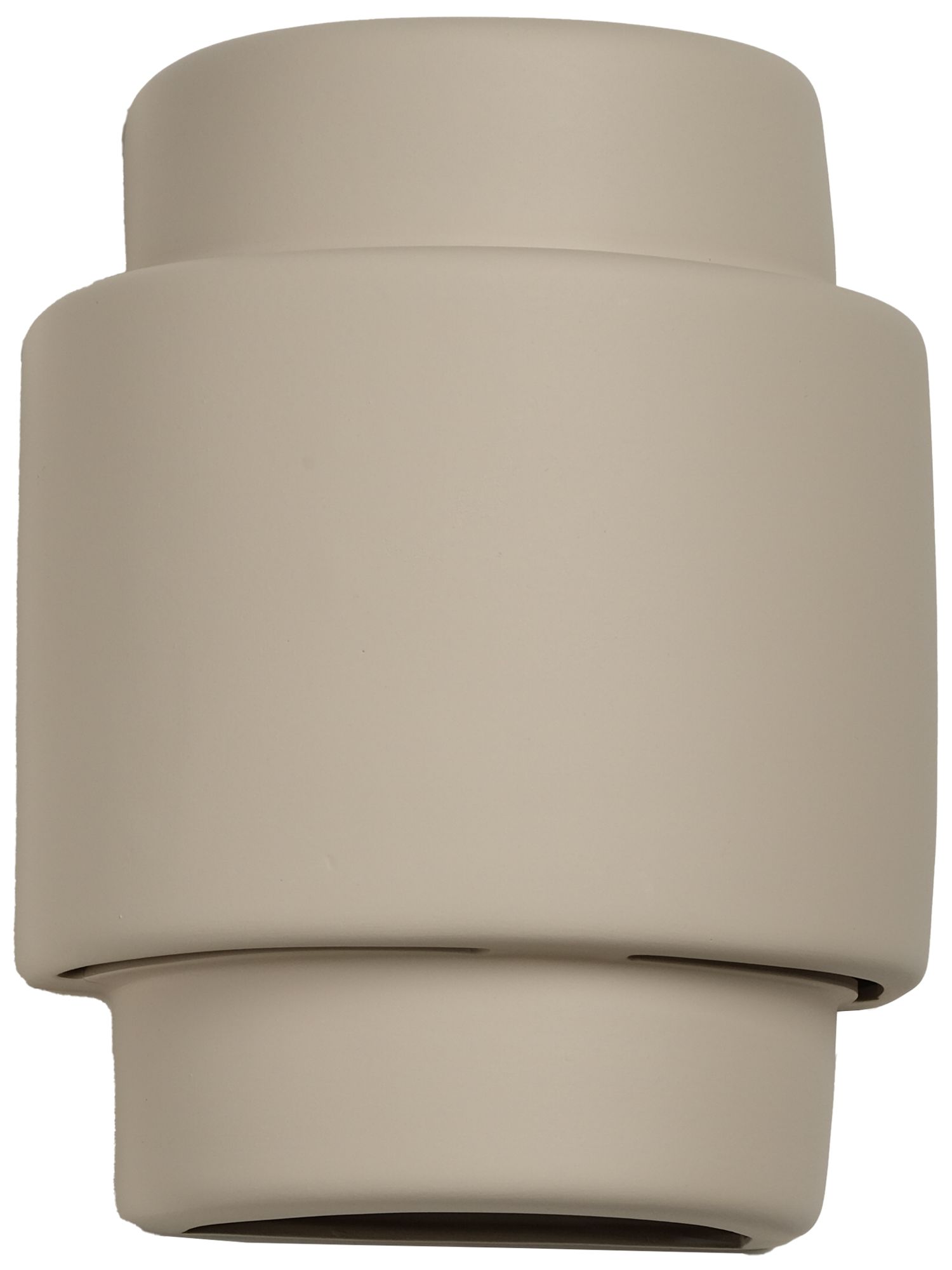 Image 2 Fasciato-13.5-inch-high-ceramic-cottonwood-up/down-LED-outdoor