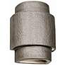 2_Fasciato-13.5-inch-high-ceramic-hammered-pewter-up/down-LED-outdoor