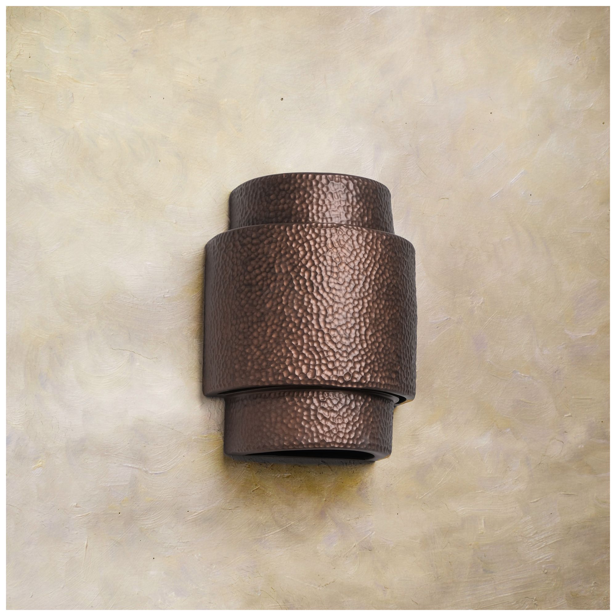 Fasciato-13.5-inch-high-ceramic-paintable-white-up/down-LED-outdoor