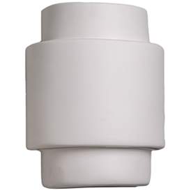 Image2 of Fasciato 13 1/2" High White Bisque LED Outdoor Wall Light
