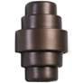 Fasciato 15 1/2" High Rubbed Bronze LED Outdoor Wall Light