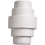 Fasciato 15 1/2" High White Bisque LED Outdoor Wall Light