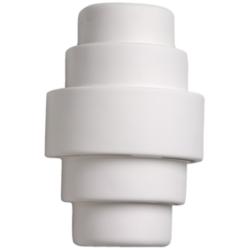 Fasciato 15 1/2&quot; High White Bisque LED Outdoor Wall Light