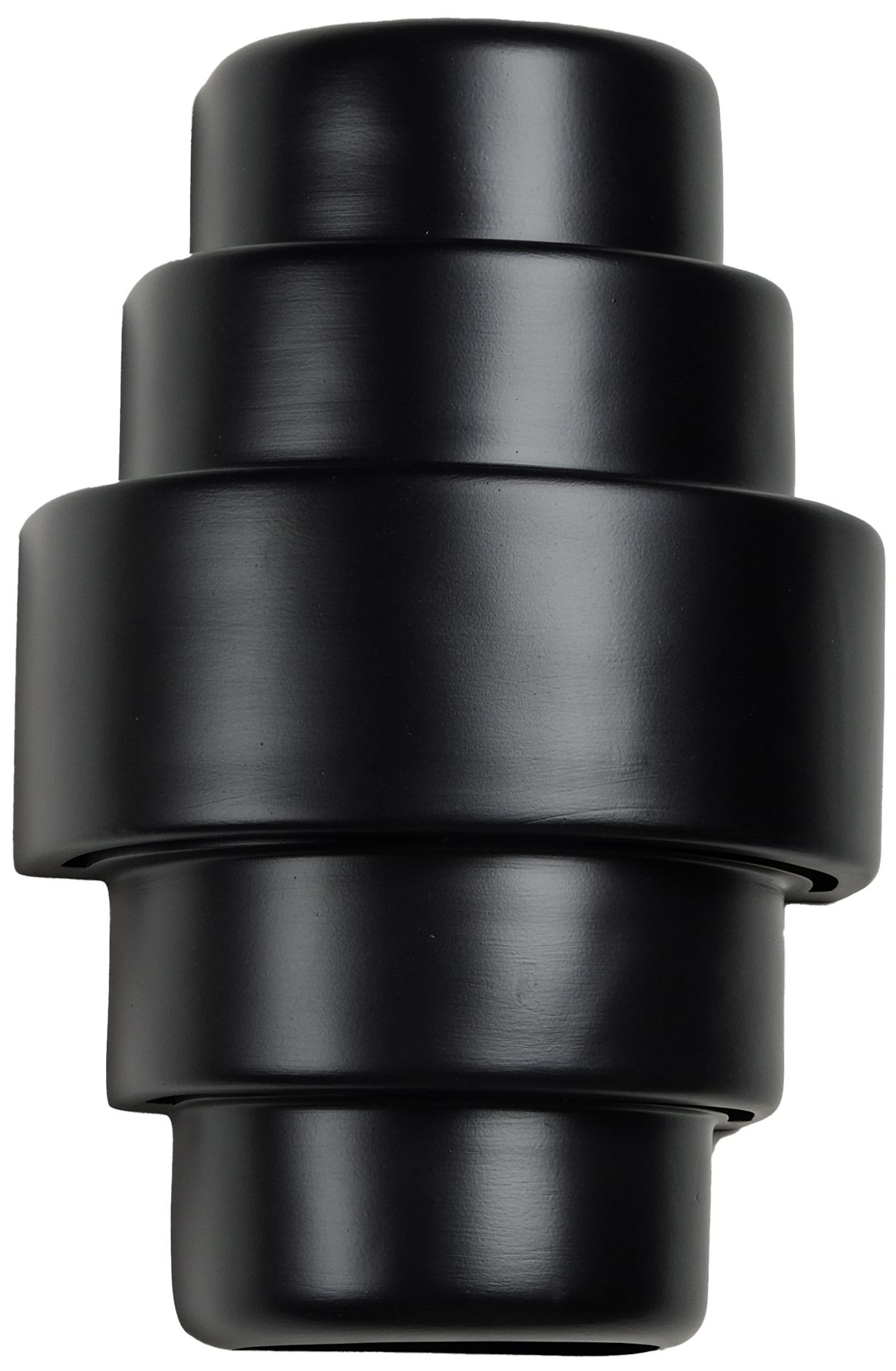 Fasciato-9-Inch-High-Ceramic-Black-Up/Down-LED-Outdoor-Wall-Light