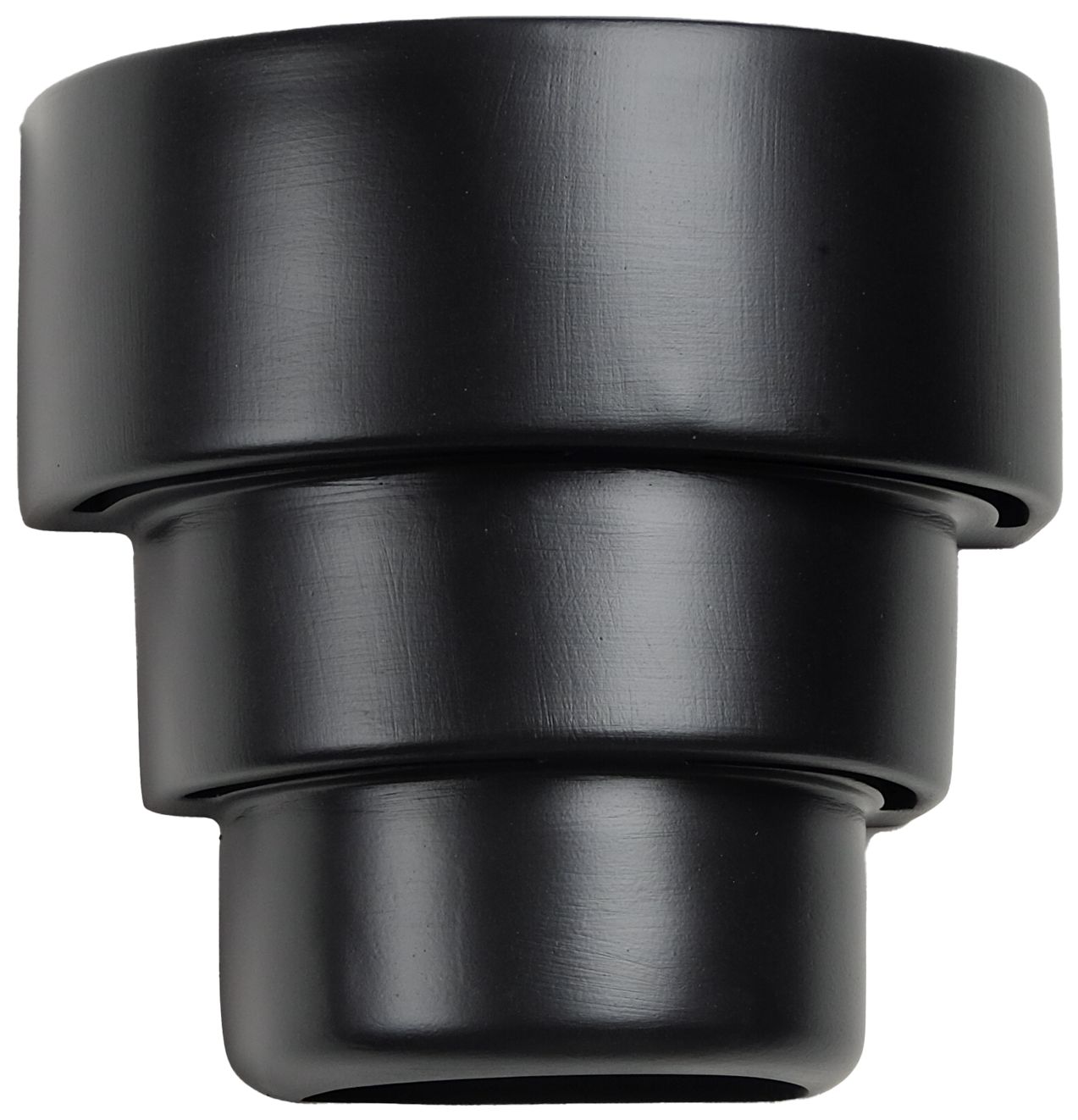 Fasciato-9-inch-high-ceramic-black-up/down-LED-outdoor-wall-light