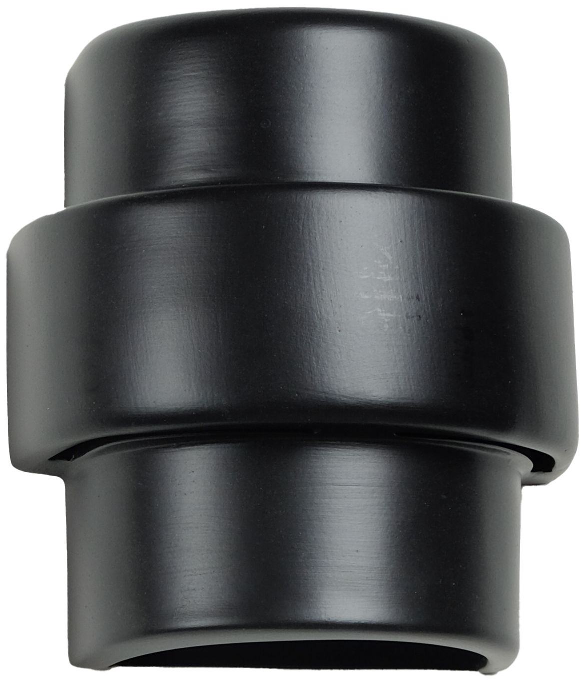 Fasciato-9-inch-high-ceramic-black-up/down-LED-outdoor-wall-light