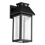 Thumbnail2 of Faulkner 18"H x 9"W 1-Light Outdoor Wall Light in Black