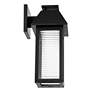 Thumbnail4 of Faulkner 18"H x 9"W 1-Light Outdoor Wall Light in Black more views
