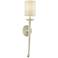 Faulkner 24" High Gesso White Wall Sconce by Troy Lighting