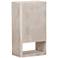 Fauna 27 1/2" High Antique White Terrazzo Outdoor Planter