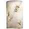 Faux Alabaster 9 1/4" High Small Cylinder Wall Sconce