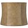 Faux Leather Distressed Lamp Shade 13x14x11 (Spider)
